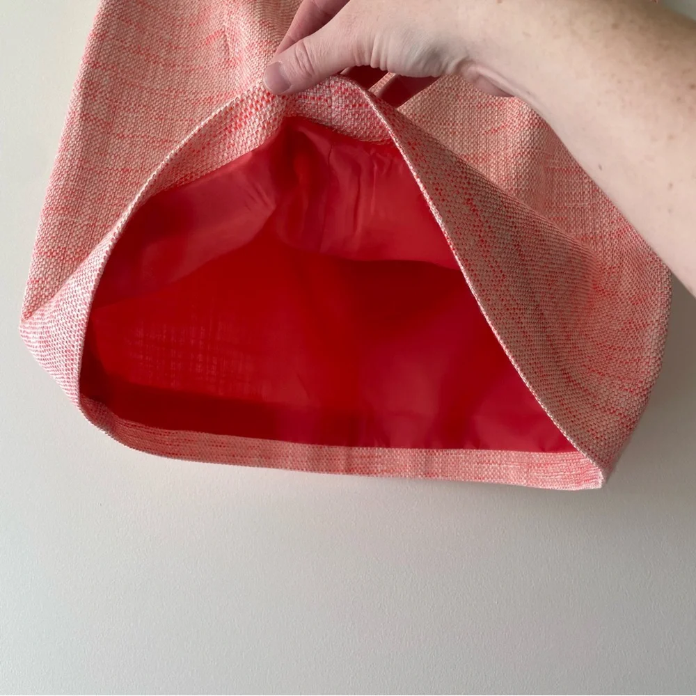 J. Crew NWT Peach Shimmer Mini Pencil Skirt Size 8 - Picture 4 of 6